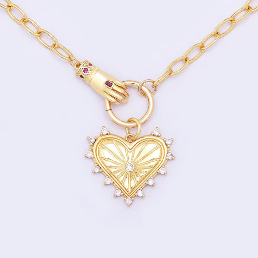 Heart Of Gold Necklace